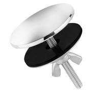 Tappo Copriforo Lavello Cucina, 5cm Acciaio Inossidabile Copri Foro Rubinetto Lavello Cucina Buona Tenuta Tappo Foro Rubinetto Lavello Per Prevenzione Perdite (Argento)