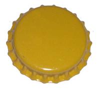 TAPPO CORONA GIGANTE D.29 COLORE GIALLO (CONFEZ. 6000 PZ.)