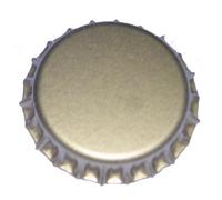 TAPPO CORONA GIGANTE D.29 COLORE ORO (SCATOLA 6000 PEZZI)