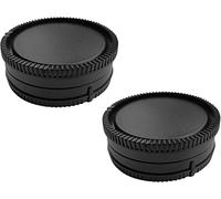 Tappo corpo E-Mount + kit copriobiettivo posteriore for Sony A7 A7II A7III A7IV A7S A7SII A7SIII A7RII III A7RIV A7RV A7C A9 A6600 A6400 A6300 A6100 A6000 ZV-E1 ZV-E10 Altri obiettivi e fotocamere Son