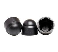 Tappo Dado Cono per Bullone M14 Nero in Plastica Copertura Sicurezza