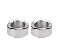 Tappo dado per sensore di ossigeno,Involucro del dado dentellato con intaglio del sensore dell'ossigeno 2PCS M18 X 1,5 fili in acciaio inossidabile