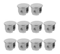 Tappo Decorativo Deviatore Doccia Argento Plastico 10 Pezzi