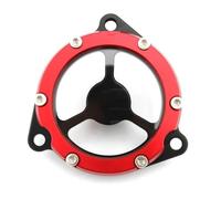 Tappo del carter della copertura 'ingranaggio del minimo di avviamento del motore compatibile con DR Z 400 E S SM DRZ400SM DRZ400S DRZ LTZ LTR 450(Red)