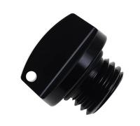 Tappo del carter della motocicletta Tappo di riempimento dell'olio motore CNC M20*2.5 compatibile con parti di scopo(Black)