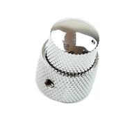 Tappo Del Potenziometro A Cupola In Metallo Con Doppia Manopola Concentrica Per Volume Del Tono Del Basso Della Chitarra Elettrica Per La Maggior Parte Delle Chitarre Elettriche parti di chitarra(Silv