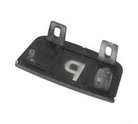 Tappo del pulsante di parcheggio lettera P per Range per Rover Sport 2014-2020, copertura per pomello del cambio in plastica argentata sostituire LR086213, per una facile installazione della parte