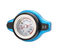 Tappo del Radiatore Ad Alta Pressione in Lega di Alluminio - Regolazione della Pressione Dell'indicatore di Temperatura Universale (Testa Piccola 0,9)