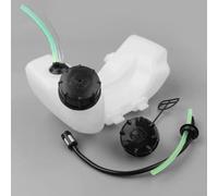 Tappo del serbatoio del carburante e guarnizione del tubo del gas per Honda GX35 GX35NT HHT35S UMK435 4 motore a gas trimmer elettrico compatibile con i numeri di ricambio OEM