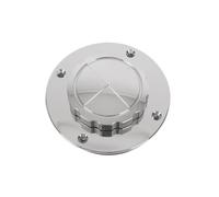 Tappo del serbatoio del carburante for moto, accessori Cafe Racer, copertura del serbatoio del carburante in alluminio/adatto for BMW K75 K100 K100LT K100RT K100RS Tappo del serbatoi(Silver)