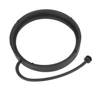 Tappo del Serbatoio del Carburante Tether Tappo del Serbatoio in Gomma Nero KIMISS per Auto Filo di Gomma Sostituzione Dell'anello di Acciaio Inossidabile