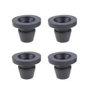 Tappo del serbatoio Di Montaggio Manicotto Tampone Piastra Di Protezione Cuscinetto 4 Pezzi Copertura Motore Boccola Di Montaggio In Gomma Per Peugeot