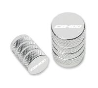 Tappo della valvola del pneumatico Per Hon@&da CB400SF CB400 CB400 VTEC CB400X 1998-2022 Moto Ruota Pneumatico Tappo Valvola Accessori(Silvery)