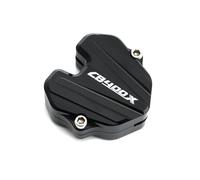 Tappo della valvola del pneumatico Per Hon@&da Cb400X Cb 400X 400 X Moto Chiave Borsette Caso Della Copertura Della Protezione Portachiavi Portachiavi Portachiavi Accessori Moto(Black)