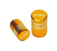 Tappo della valvola del pneumatico Per Hon@&da Integra750 DCT 2014-2018 Motociclo CNC Veicolo Ruota Valvola Pneumatico Tappi Copertura(Yellow)