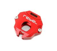 Tappo della valvola del pneumatico Per HON@&DA Rebel CM1100 REBEL 1100 1100T DCT Motociclo Accessori In Alluminio Custodia Portachiavi Guscio Portachiavi Portachiavi(A Red)