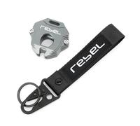 Tappo della valvola del pneumatico Per HON@&DA Rebel CM1100 REBEL 1100 1100T DCT Motociclo Accessori In Alluminio Custodia Portachiavi Guscio Portachiavi Portachiavi(B Titanium)