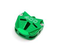 Tappo della valvola del pneumatico Per Ninja400 CNC Moto Chiave Guscio Caso Di Copertura Portachiavi Portachiavi(Green)