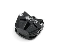 Tappo della valvola del pneumatico Per Ninja400 CNC Moto Chiave Guscio Caso Di Copertura Portachiavi Portachiavi(Key Cover Black)