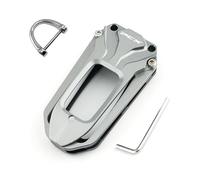 Tappo della valvola del pneumatico Per PCX 125 150 160 PCX160 PCX125 2021-2022 Accessori Moto CNC In Alluminio Caso Della Copertura Chiave Borsette E Ricamo Distintivo Portachiavi(Titanium)