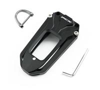 Tappo della valvola del pneumatico Per PCX 125 150 160 PCX160 PCX125 2021-2022 Accessori Moto CNC In Alluminio Caso Della Copertura Chiave Borsette E Ricamo Distintivo Portachiavi(Black)