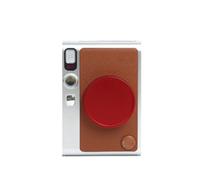Tappo dell'obiettivo della fotocamera Per instax mini evo Antipolvere Copertura della lente Copertura protettiva impermeabile della lente Antigraffio Copriobiettivo Tappo anteriore (Rosso)