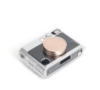 Tappo dell'obiettivo della fotocamera Per instax mini evo Antipolvere Copertura della lente Copertura protettiva impermeabile della lente Antigraffio Copriobiettivo Tappo anteriore (Oro rosa)