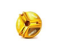 Tappo Dell'olio Motore Motocicletta per Z650 Ninja 650 650 Z 650 Coperchi del Liquido dei Freni Anteriori Posteriori Tappo di Riempimento Dell'olio Pulsante Interruttore(Yellow,Oil Filler cap)