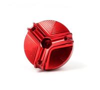 Tappo Dell'olio Motore Motocicletta Tappo Del Serbatoio Del Carburante Del Liquido Dei Freni Per Motocicletta, Copertura Della Pompa Del Freno Per TMAX 530 SX DX 2012-2019 2018(Rosso,Oil filler cap)