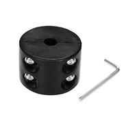 Tappo di arresto del gancio per cavo in gomma con hardware in metallo per verricello UTV Previene l'usura dei rulli del passacavo Protegge gli ingranaggi del motore Riduce il (Nero)