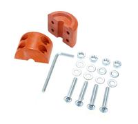 Tappo di arresto del gancio per cavo in gomma con hardware in metallo per verricello UTV Previene l'usura dei rulli del passacavo Protegge gli ingranaggi del motore Riduce il (Arancia)