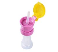 Tappo di bottiglia per bambini, adattatore universale a prova di perdita, con cannuccia per bottiglie, per succo, viaggi, campeggio, attività all'aperto, casa, auto, passeggiate,