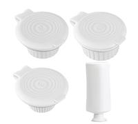 Tappo di bottiglia rovesciato - Tappi di bottiglia invertiti | Tappo Kit Svuotamento | Accessorio Tappi Sigillati per Creme Dense Gel Balsami | Strumento di supporto ribaltabile riutilizzabile con pre