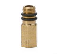 Tappo di chiusura in ottone per rubinetti miscelatori M10, con rondelle in gomma, 29 mm