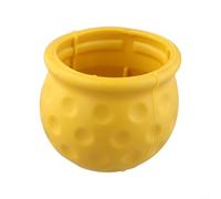 Tappo di copertura a sfera per gancio di traino, 50 mm, nero, resistente ai raggi UV, in morbido PVC, per roulotte, auto, camion, barca, senza bisogno di attrezzi, (nero)