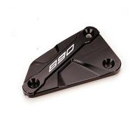 Tappo Di Copertura Del Serbatoio Principale Del Cilindro Del Liquido Dei Freni Anteriore E Posteriore Per 790Adventure R/S 890 Adventure/R 790 Duke 790 890 ADV(Front 890 Black)
