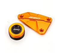 Tappo Di Copertura Del Serbatoio Principale Del Cilindro Del Liquido Dei Freni Anteriore E Posteriore Per 790Adventure R/S 890 Adventure/R 790 Duke 790 890 ADV(890 Orange Combo)