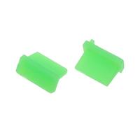 Tappo Di Copertura Della Porta Del Caricatore Della Spina Della Polvere USB Da 10 Pezzi Interfaccia Jack Femmina Protezione Antipolvere In Silicone Universale Tablet PC Notebook Lapto(Green)
