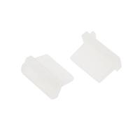 Tappo Di Copertura Della Porta Del Caricatore Della Spina Della Polvere USB Da 10 Pezzi Interfaccia Jack Femmina Protezione Antipolvere In Silicone Universale Tablet PC Notebook Lapto(Transparent)