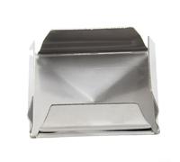 Tappo di copertura in acciaio inox per pali a forma di piramide per una vestibilità sicura e un look attraente (1 pezzo da 40 mm)