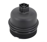 Tappo di copertura per filtro dell'olio compatibile con Ford Transit MK7 2.2 2.4 Diesel e Mondeo MK4 2007-2014, Galaxy, sostituisce 3M5Q-6737-AA, 1303477, 1103L7, plastica nera