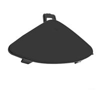 Tappo di copertura per gancio di traino per BMW E89 Z4 28i 30i 35i 2009-2016 componente paraurti anteriore non verniciato finitura nera costruita per un uso a lungo termine