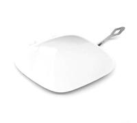 Tappo di copertura per gancio di traino per paraurti anteriore compatibile con W205 Classe C 2019-2021, per C180 C200 C220 C250 C300, OEM 2058856402, plastica ABS nera (bianco)