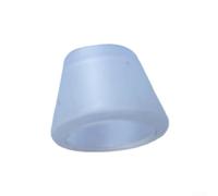 Tappo di copertura per racchetta da tennis a basso profilo, progettato per resistenza agli urti e protezione a lungo termine del manico (trasparente)