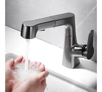 Tappo di mixer per lavello da cucina, rubinetto da cucina opaco tira giù in stile commerciale rubinetti da cucina per la cucina di attracco spray magnetico LWX