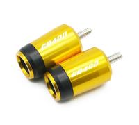 Tappo Di Presa Per HON&DA CB400 CB 400 VTEC CB400SF CB1 CBR400 1989-1998 7/8''22MM Manopole Manubrio Tappi Terminali Manubrio(Gold)