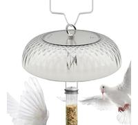 Tappo di protezione per mangiatoia per uccelli, cupola trasparente per uccelli per una protezione completa all'aperto | Mangiatoia per uccelli Cappuccio parasole | Per giardino all'aperto terrazza