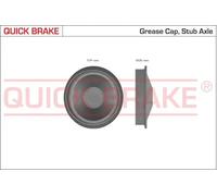 Tappo di protezione perno 9828 QUICK BRAKE
