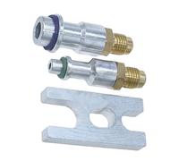 Tappo di Prova di Perdite per Aria Condizionata - Strumento Di Rilevamento E Manutenzione Delle Perdite,Tappo Di Prova Ad Alta Resistenza Per Tubazioni AC Officina Garage Meccanico Manutenzione