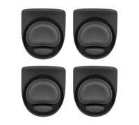 Tappo di ricambio in silicone per bottiglie d'acqua in plastica a prova di perdite, tappo anti fuoriuscita, inserto per coperchio da 40 ml, nero, rosa, grigio, lavabile in lavastoviglie, facile da